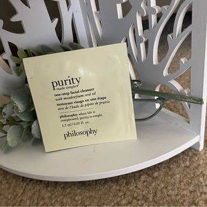 Philosophy purity one step facial cleanser sample- OR 6/$12 u pick combo deal